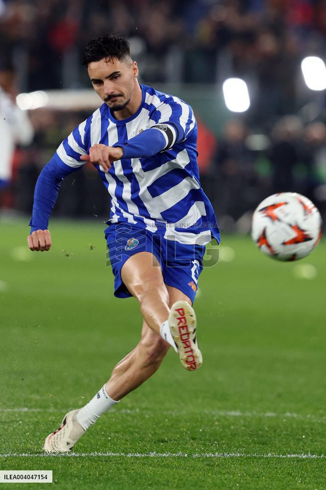 Football: UEFA  EUROPE LEAGUE 2024/2025 - play off - AS ROMA vs FC PORTO on February 20, 2025 at Olympic Stadium in Rome