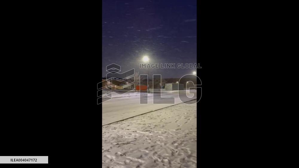 US: Central Ohio Residents Wake Up To Snow