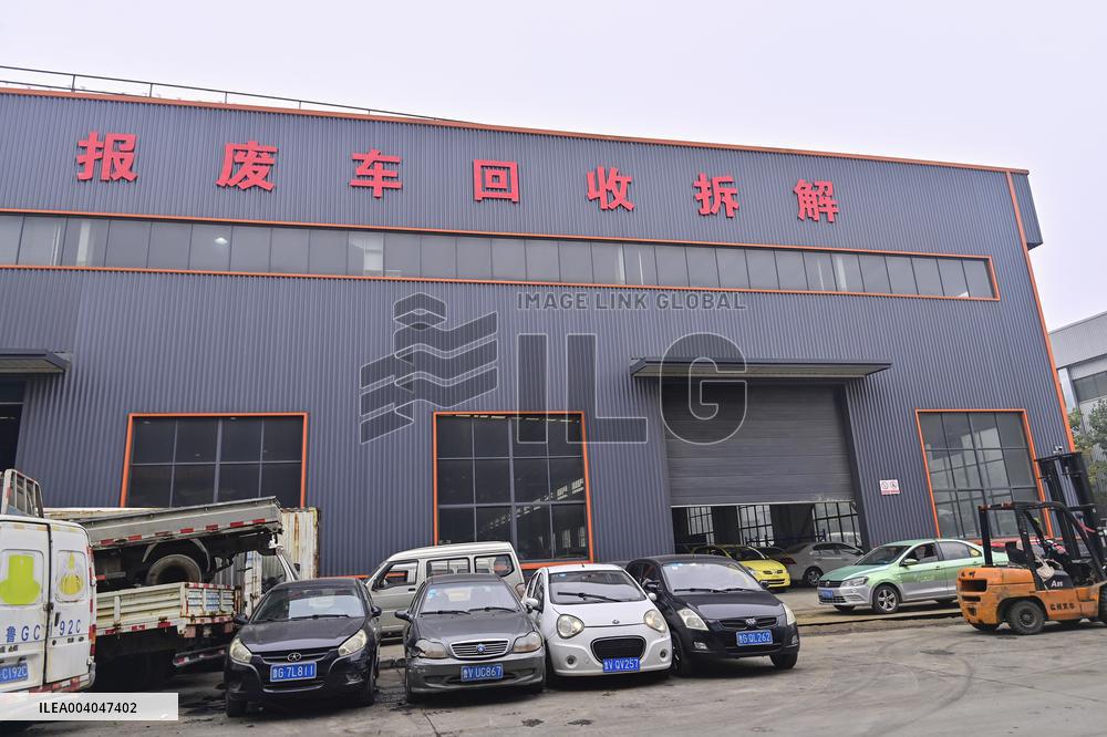 Recycling of Scrapped Cars Increases in China