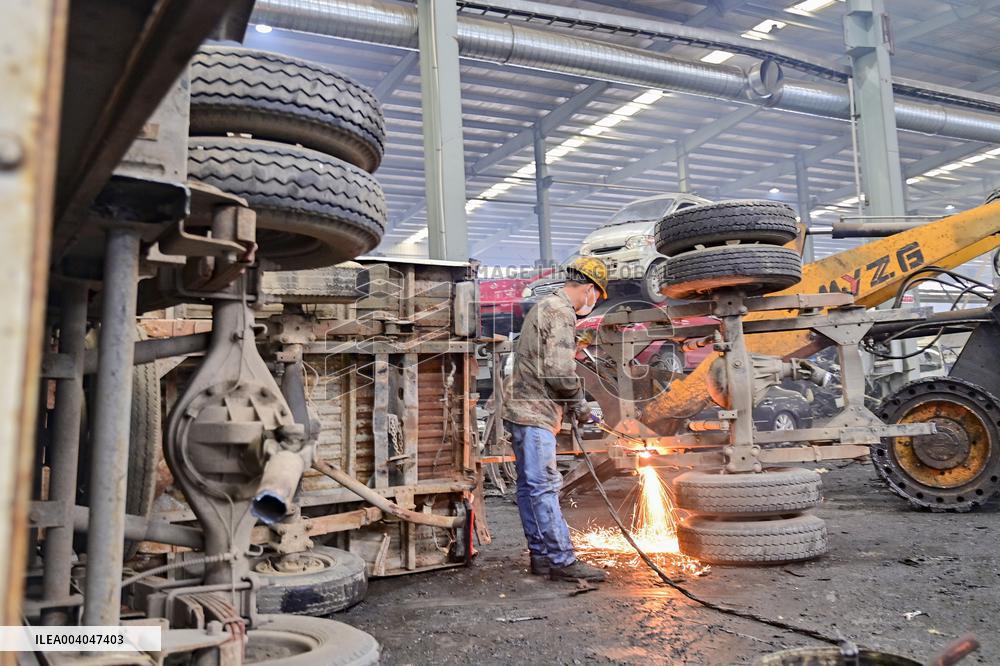 Recycling of Scrapped Cars Increases in China