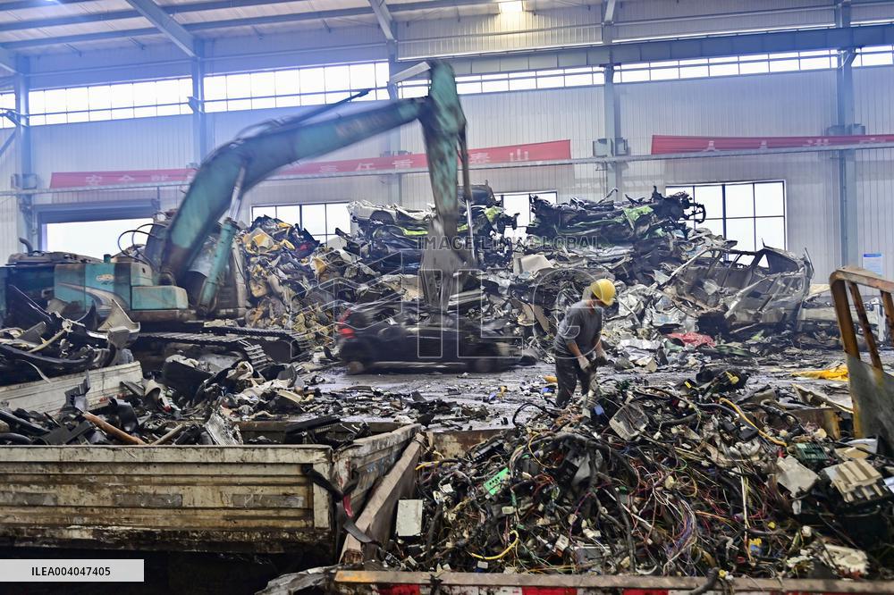 Recycling of Scrapped Cars Increases in China