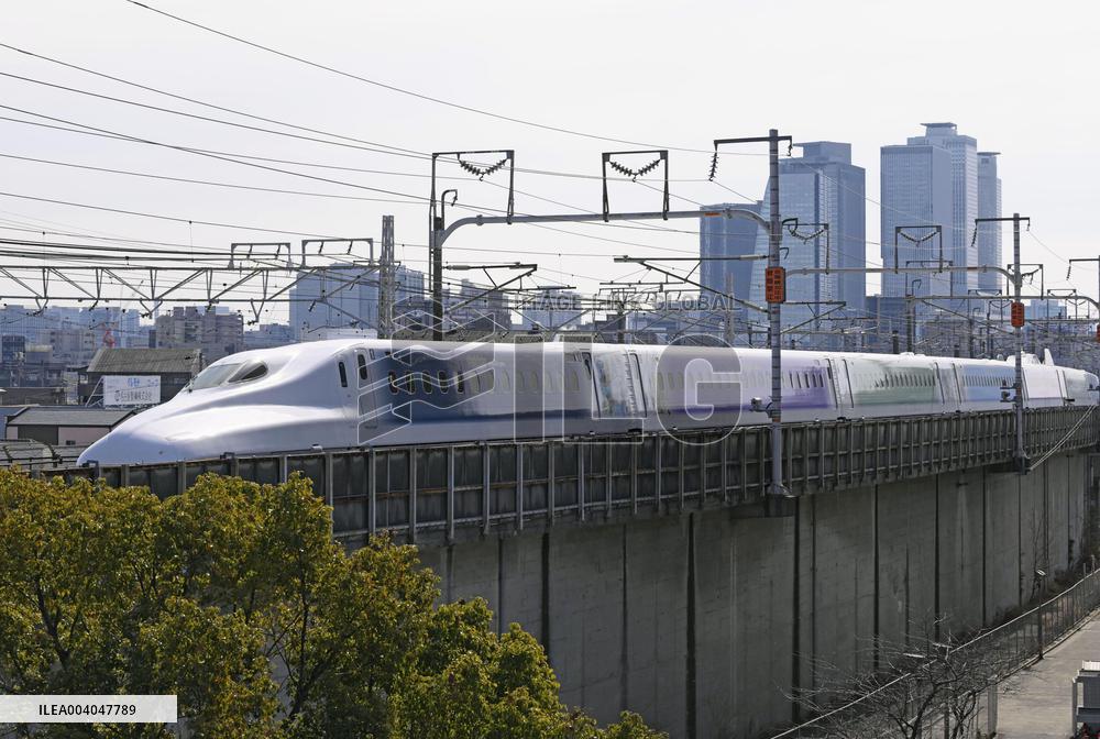 Disney-themed shinkansen bullet train