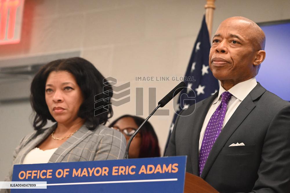 Eric Adams Press Conference