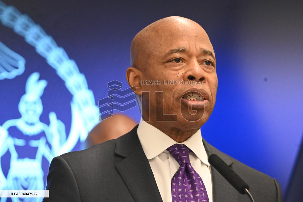 Eric Adams Press Conference