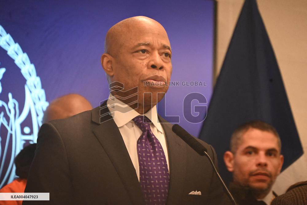 Eric Adams Press Conference