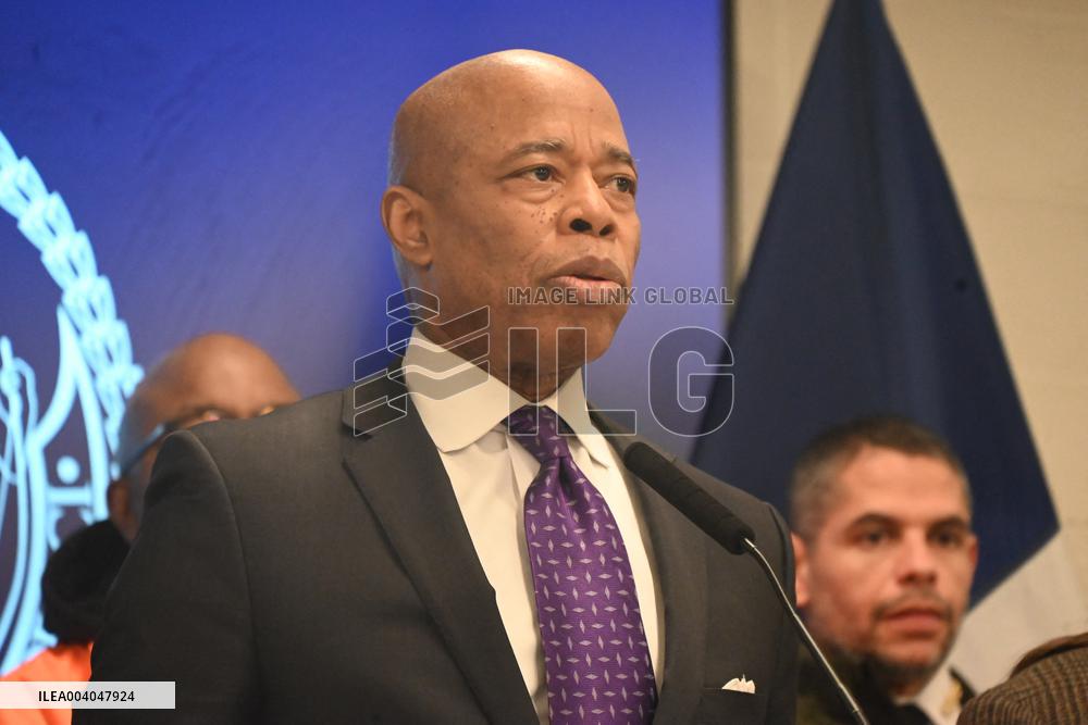 Eric Adams Press Conference
