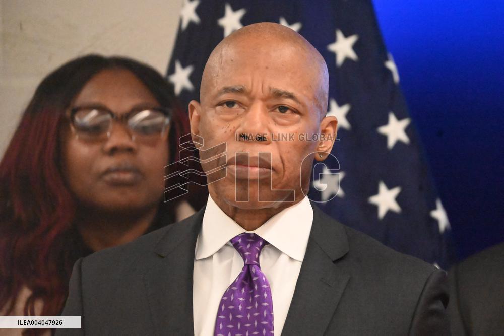 Eric Adams Press Conference