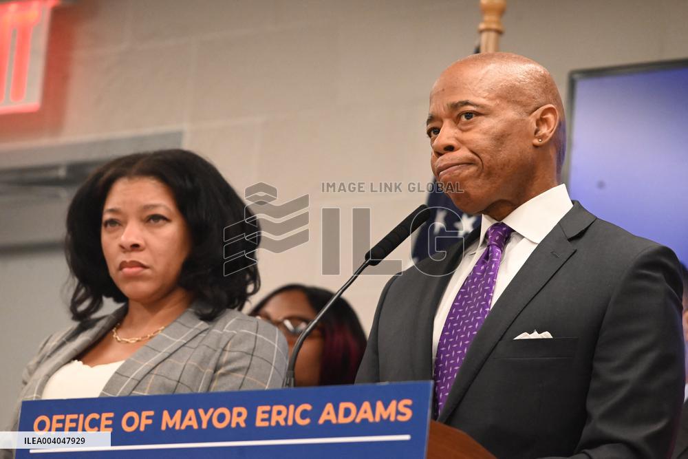 Eric Adams Press Conference