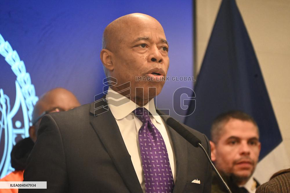 Eric Adams Press Conference