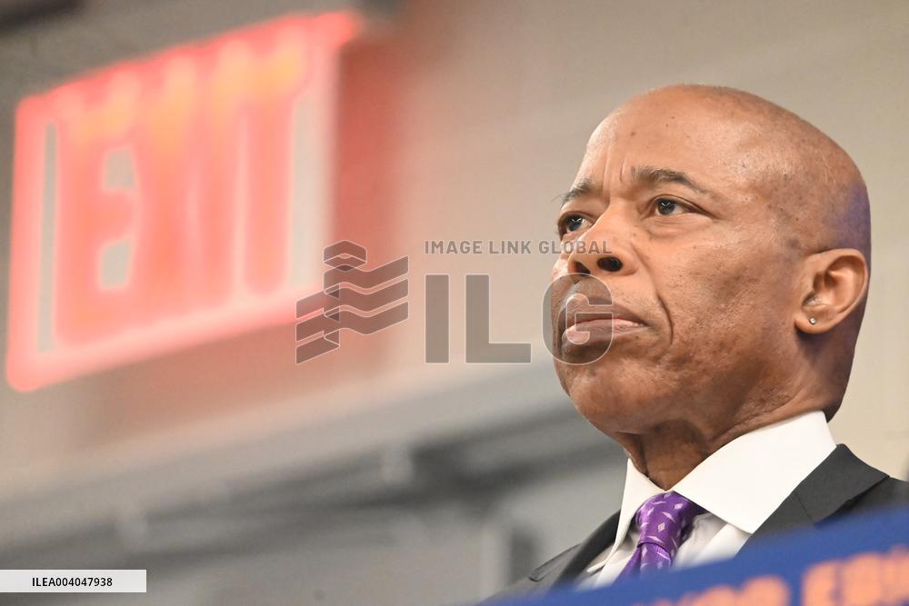 Eric Adams Press Conference