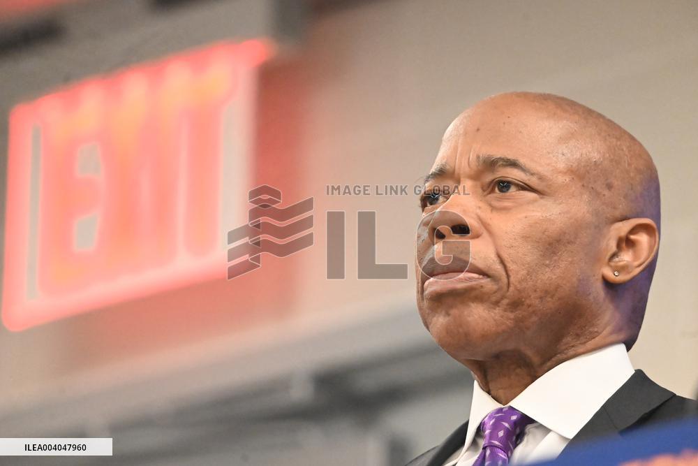 Eric Adams Press Conference