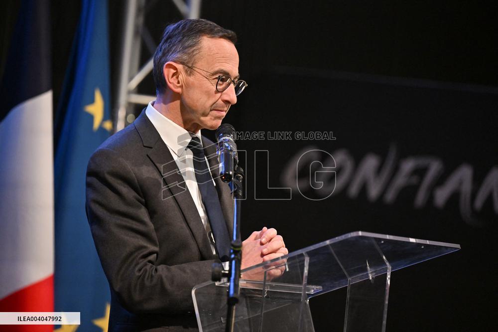 Bruno Retailleau Public Rally - Valence