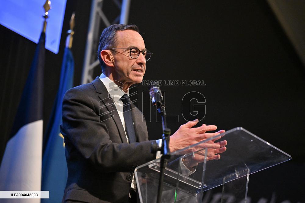 Bruno Retailleau Public Rally - Valence