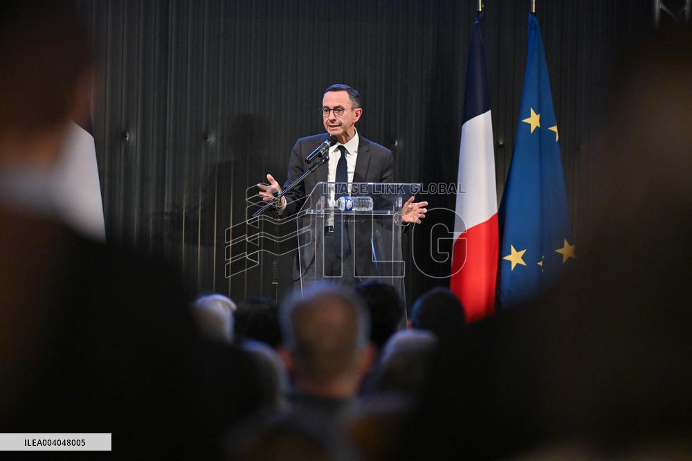 Bruno Retailleau Public Rally - Valence