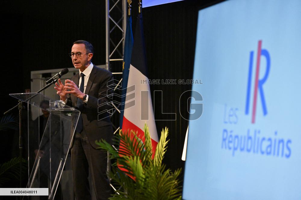 Bruno Retailleau Public Rally - Valence