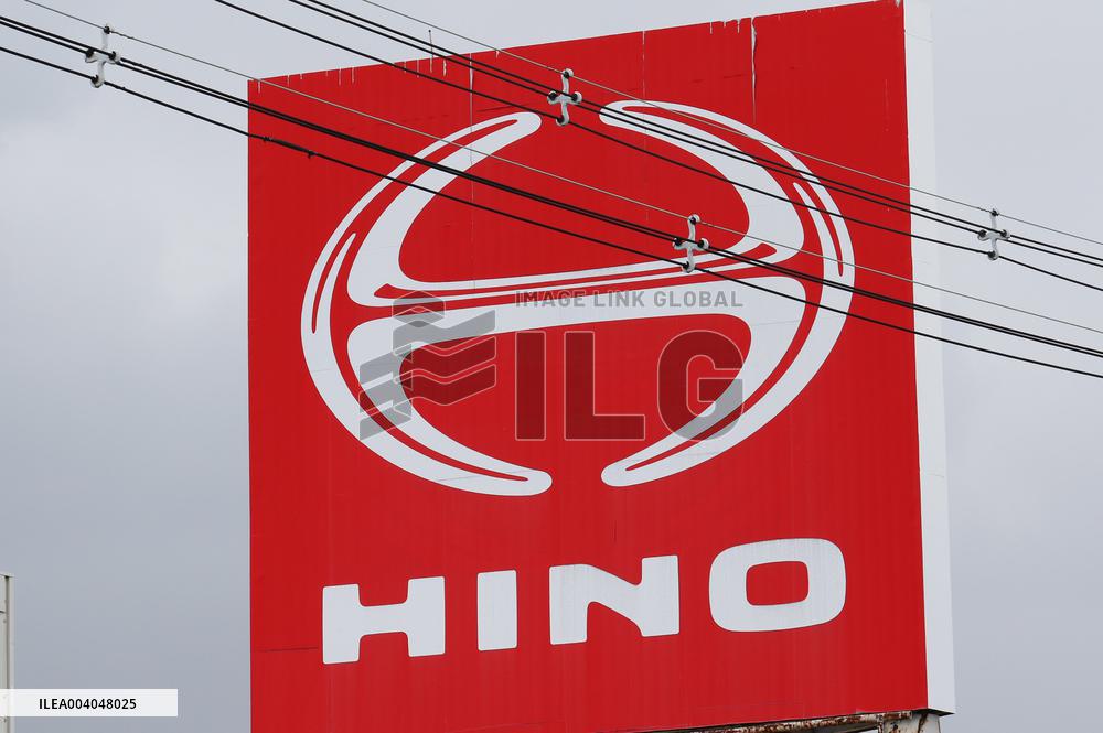 Hino Motors signage and logo