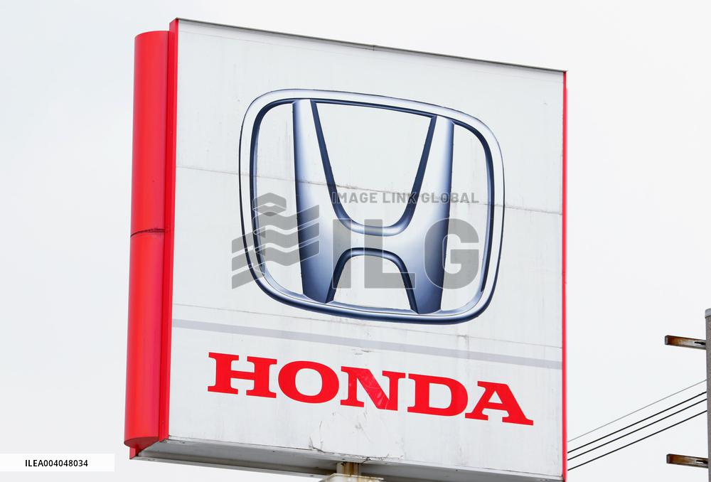 Honda signage and logo