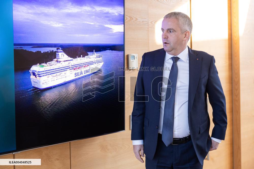 Paavo NÃµgene, CEO of Estonian shipping line Tallink Grupp