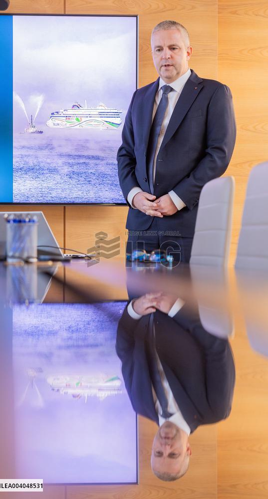Paavo NÃµgene, CEO of Estonian shipping line Tallink Grupp