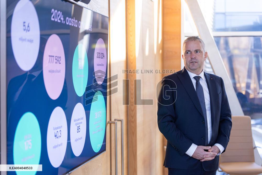 Paavo NÃµgene, CEO of Estonian shipping line Tallink Grupp