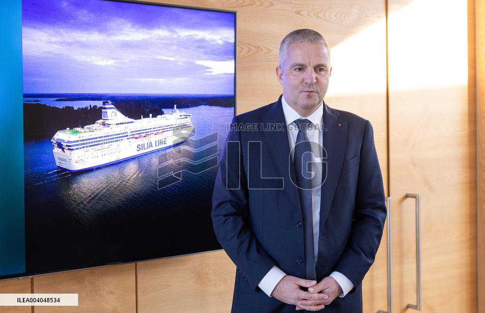 Paavo NÃµgene, CEO of Estonian shipping line Tallink Grupp