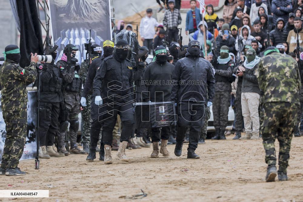 Hamas Releases The Bodies Of Four Israeli Hostages