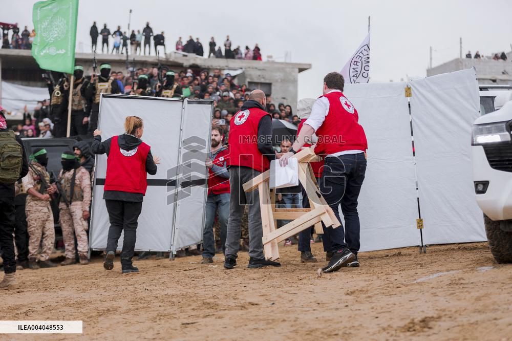 Hamas Releases The Bodies Of Four Israeli Hostages