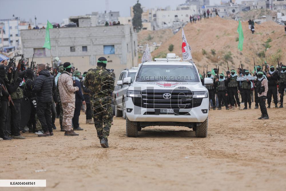 Hamas Releases The Bodies Of Four Israeli Hostages