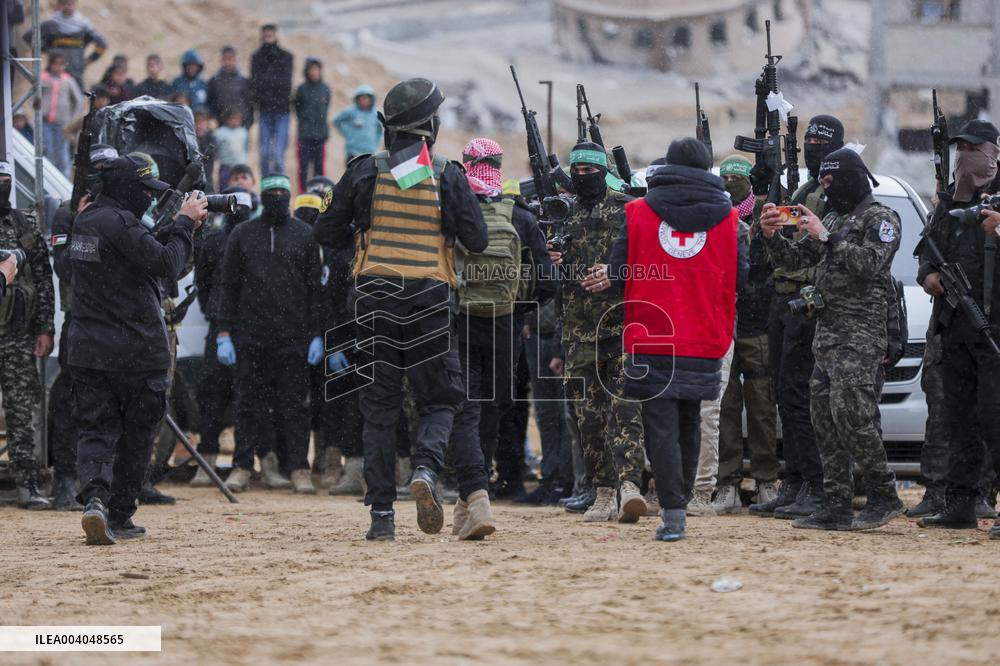 Hamas Releases The Bodies Of Four Israeli Hostages