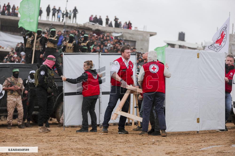 Hamas Releases The Bodies Of Four Israeli Hostages