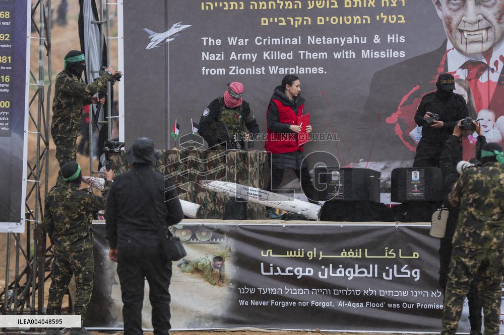 Hamas Releases The Bodies Of Four Israeli Hostages