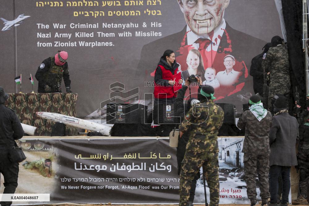 Hamas Releases The Bodies Of Four Israeli Hostages