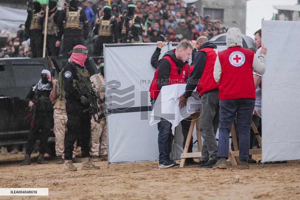 Hamas Releases The Bodies Of Four Israeli Hostages