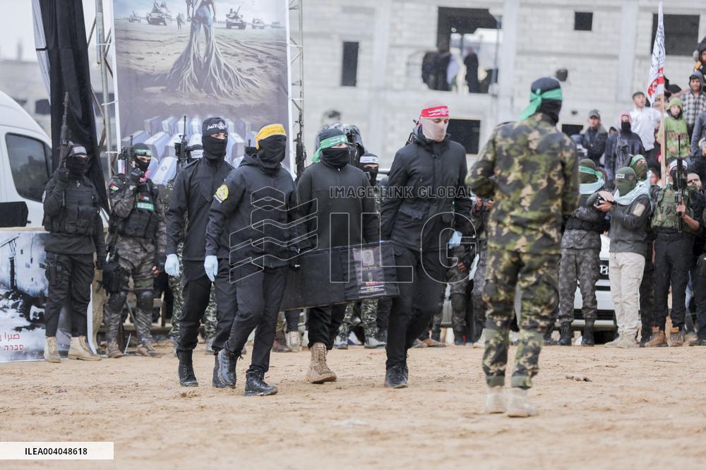 Hamas Releases The Bodies Of Four Israeli Hostages