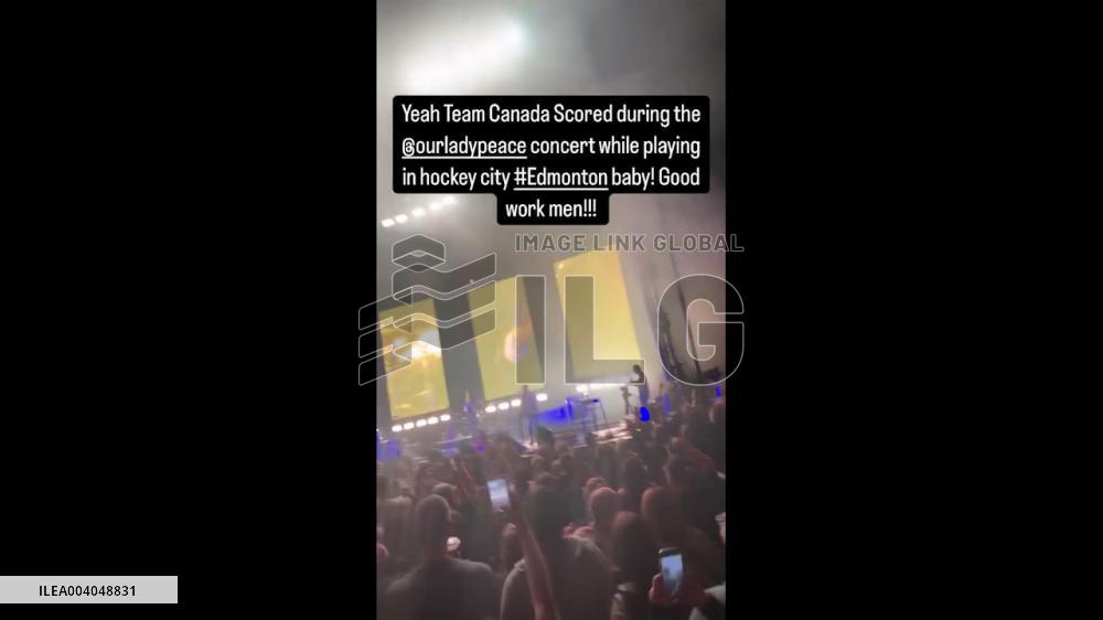 Canada: “O Canada” Sung During Our Lady Peace Concert As Canada Defeats US In 4 Nations Face-Off