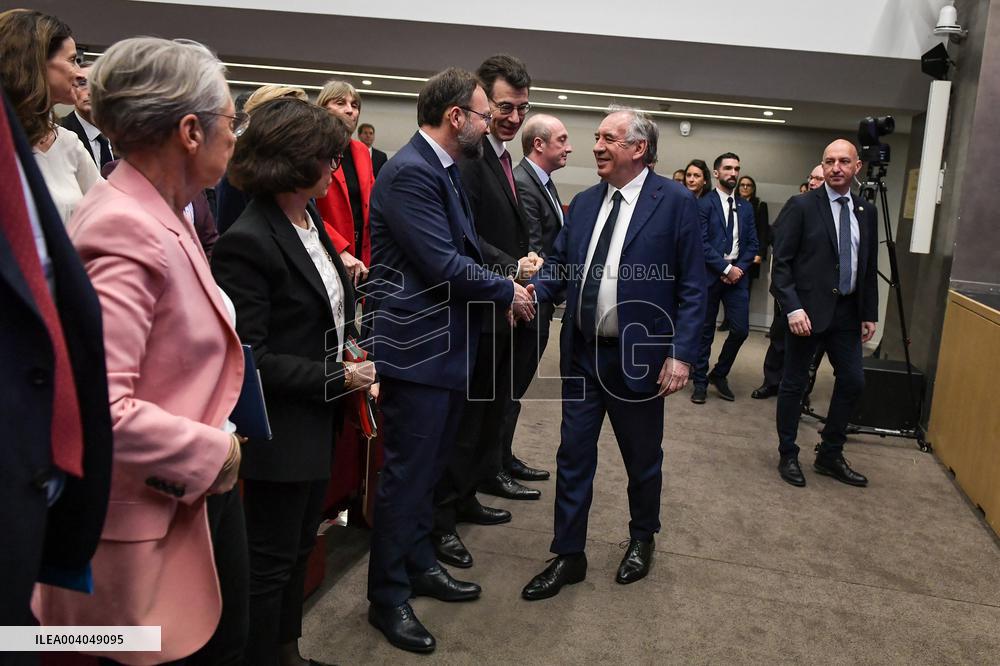 Meeting of French Government Officials - Paris