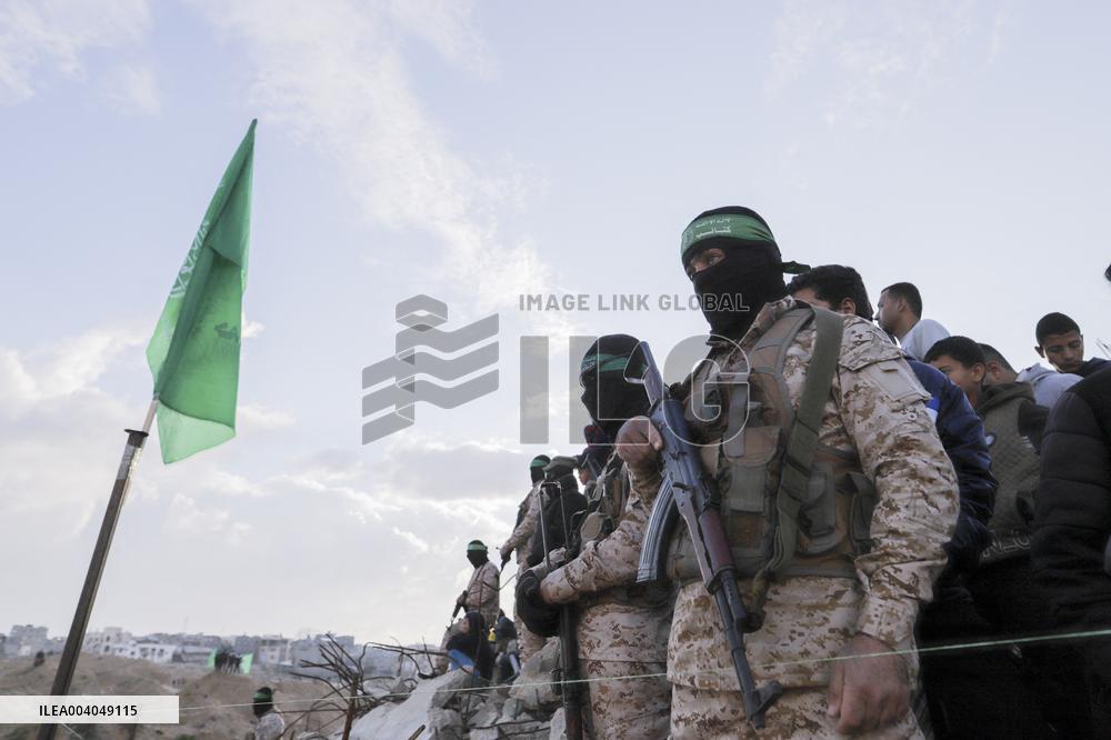 Hamas Releases the Bodies of Four Israeli Hostages - Gaza