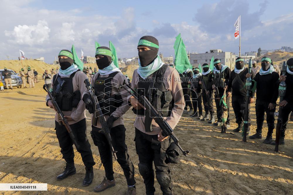 Hamas Releases the Bodies of Four Israeli Hostages - Gaza