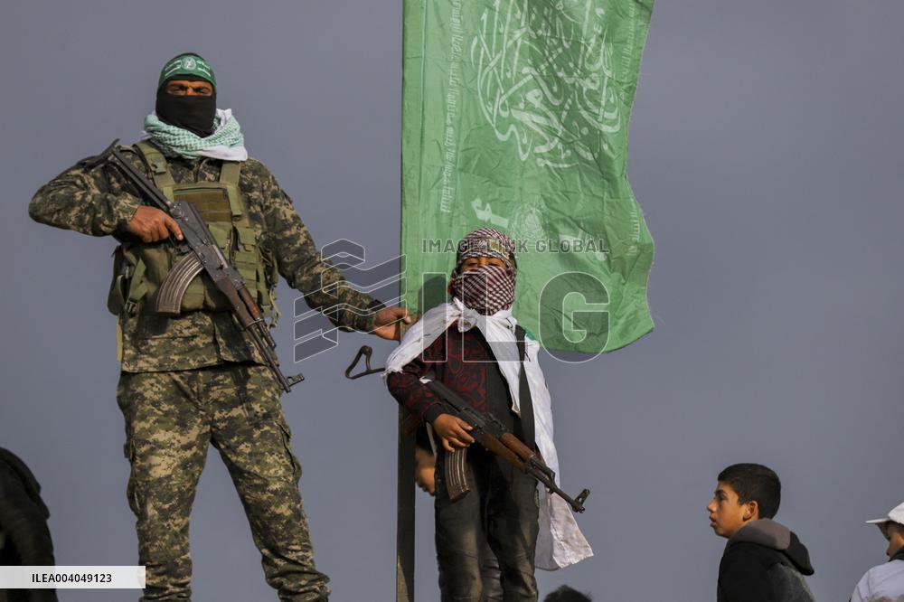 Hamas Releases the Bodies of Four Israeli Hostages - Gaza