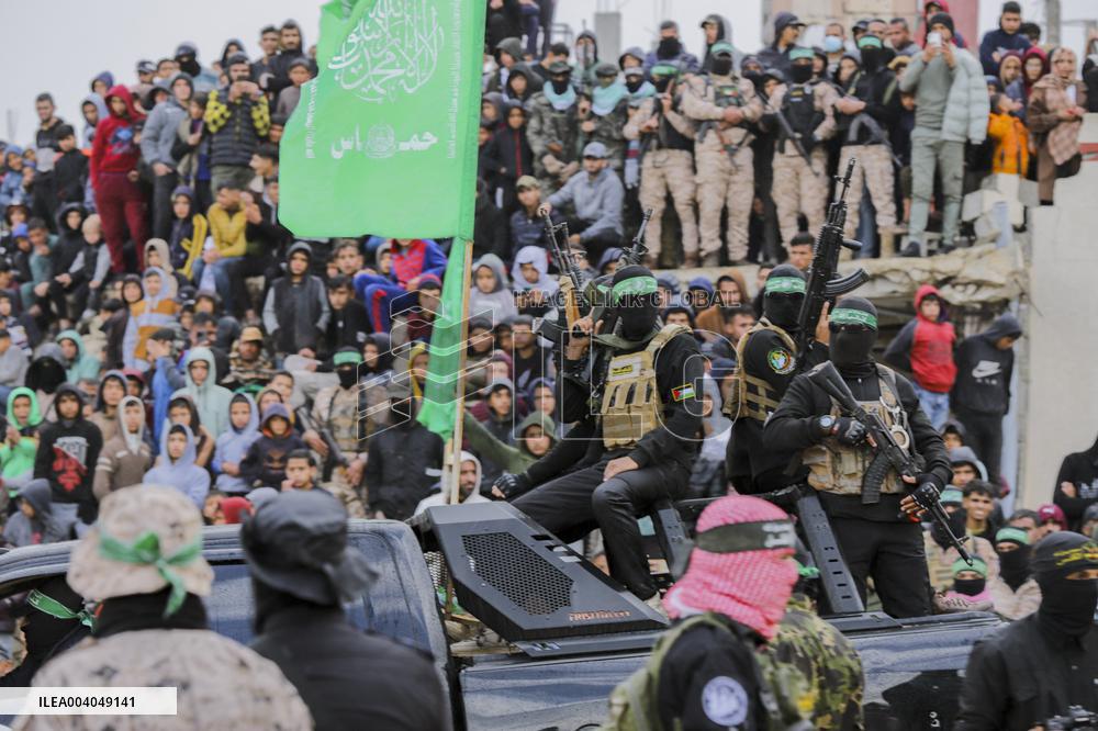 Hamas Releases the Bodies of Four Israeli Hostages - Gaza