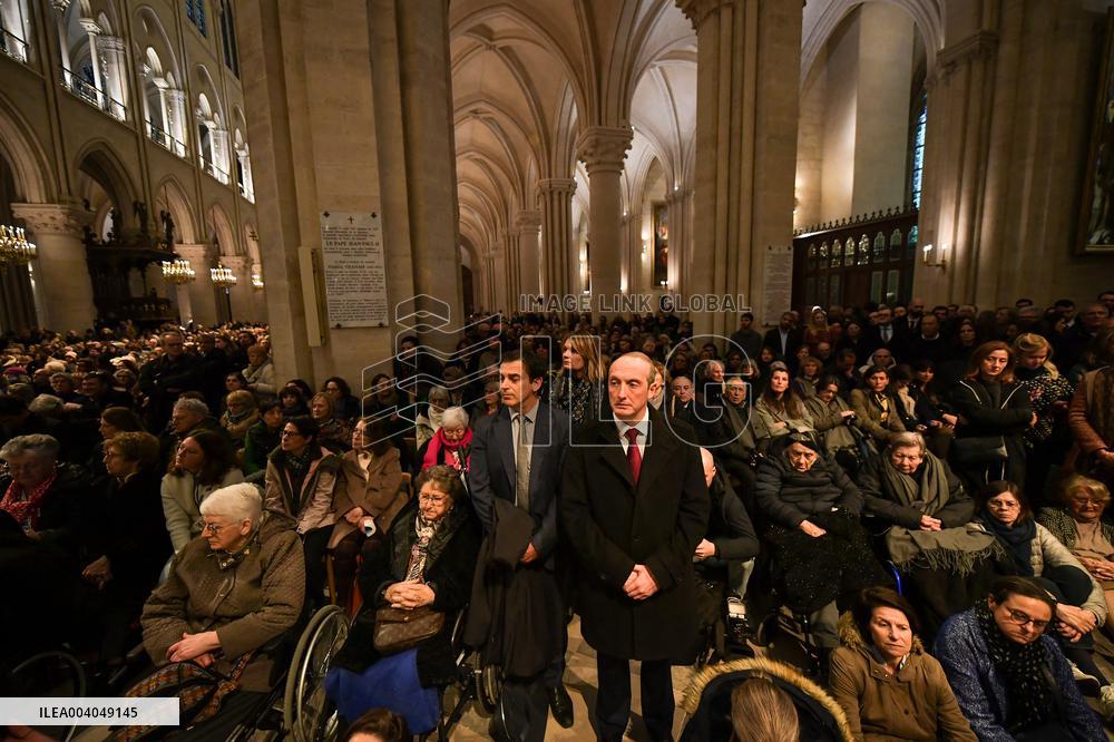 A Mass for Corsica at Notre Dame De Paris