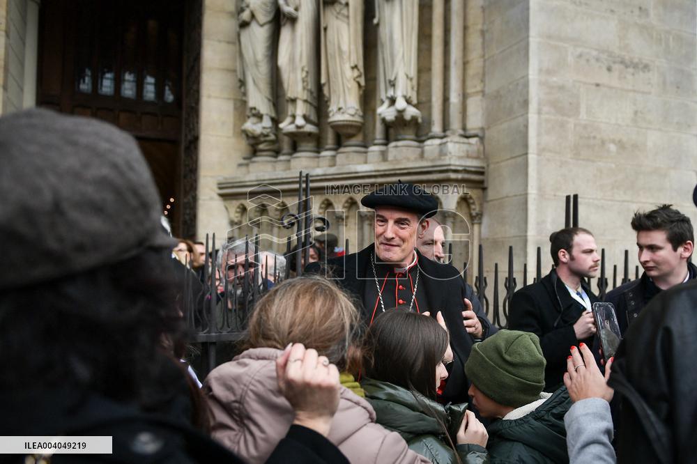 A Mass for Corsica at Notre Dame De Paris
