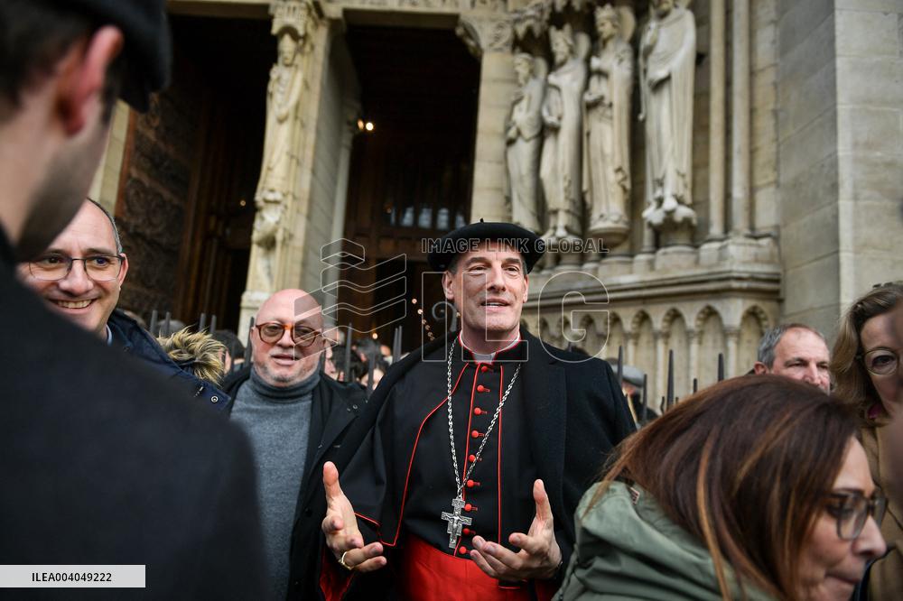 A Mass for Corsica at Notre Dame De Paris