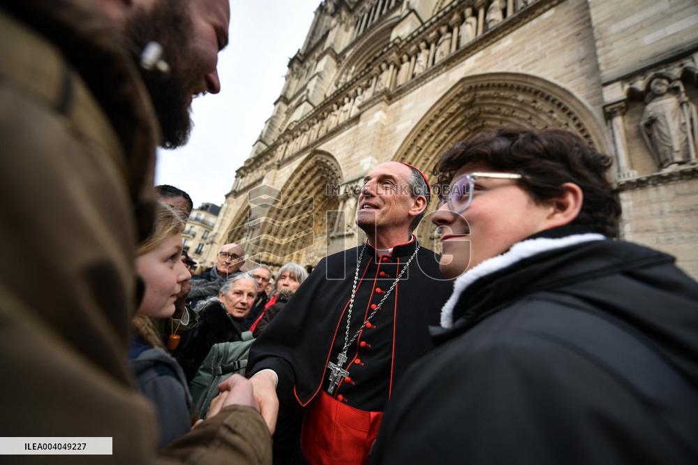 A Mass for Corsica at Notre Dame De Paris