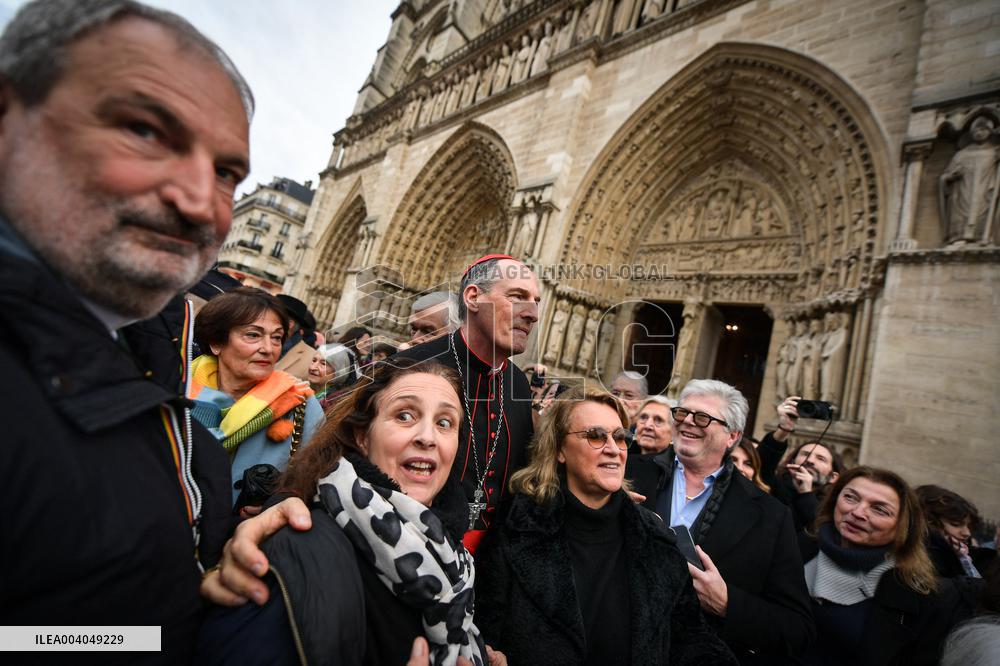 A Mass for Corsica at Notre Dame De Paris