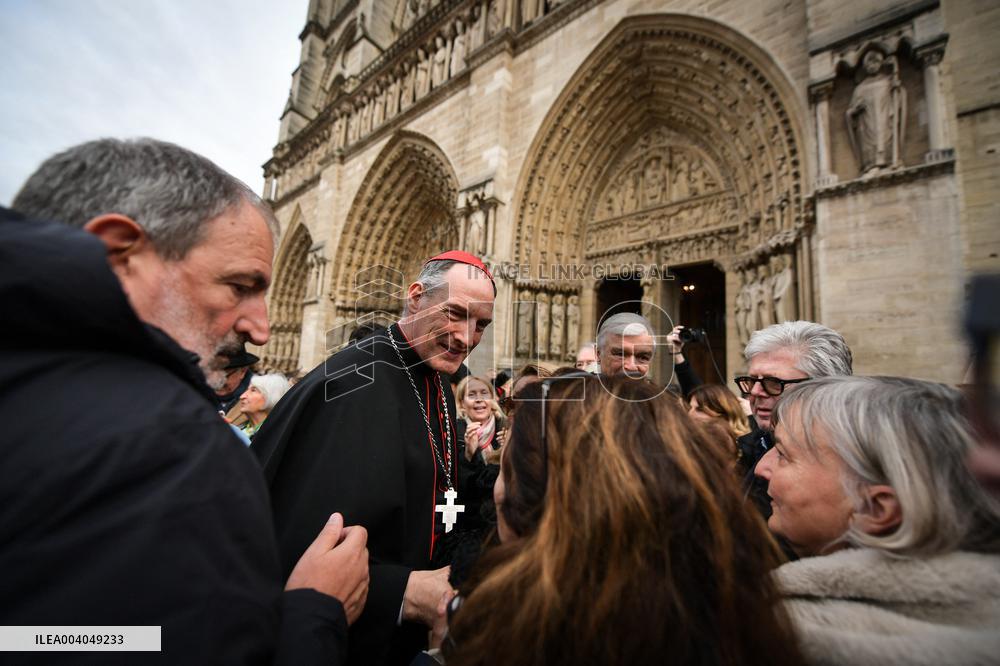 A Mass for Corsica at Notre Dame De Paris