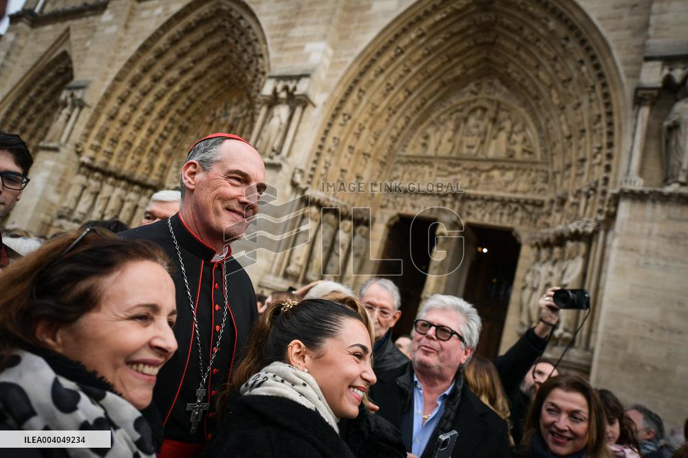 A Mass for Corsica at Notre Dame De Paris