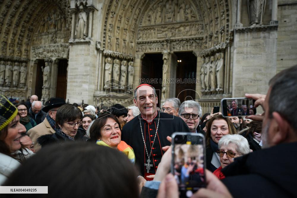 A Mass for Corsica at Notre Dame De Paris