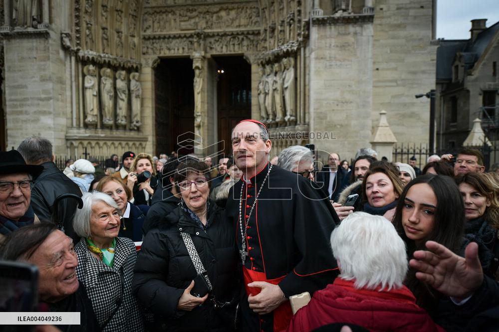 A Mass for Corsica at Notre Dame De Paris