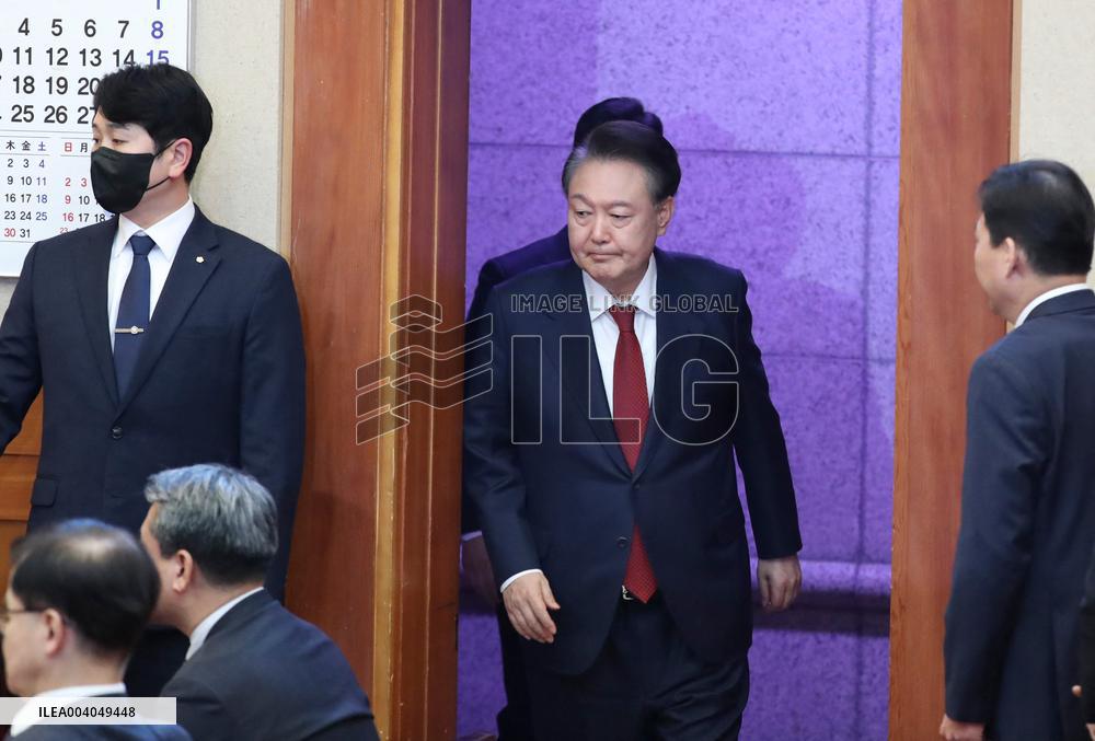 Yoon at His Impeachment Trial - Seoul
